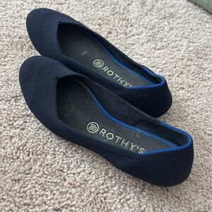 Rothy's Women's Round Toe Navy Flats